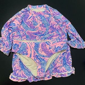 Lilly Pulitzer girls size 14 swimsuit